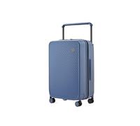 OTKSMDYY Maleta De Viaje con Asa Ancha, Ruedas Giratorias, Rígida, De Policarbonato, con Cerradura TSA De 20 Y 24 Pulgadas, Unisex(Blue,24 Inch Check in)
