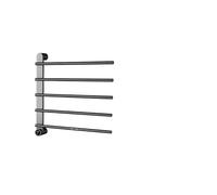 OTKSMDYY Toallero Eléctrico Inteligente De Fibra De Carbono con Temporizador Y Control De Temperatura For Baño Doméstico.(Gunmetal Gray)