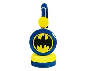 OTL Auriculares Infantiles Batman Azul con Volumen Limitado para NIÑOS DE 3 A 7 AÑOS