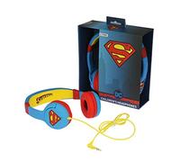 OTL Auriculares Infantiles Superman con Volumen Limitado para NIÑOS DE 3 A 7 AÑOS