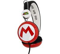 OTL Technologies - Auriculares con Cable Rojo Super Mario Icon Multiplataforma (Nintendo Switch)