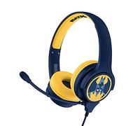 OTL Technologies Auriculares con Cable y microfono Batman para niños (Producto con Licencia Oficial), Azul