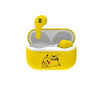 OTL Technologies - Auriculares inalámbricos Bluetooth V5.0 para niños Pokemon Pikachu con Caja de Carga, Amarillo