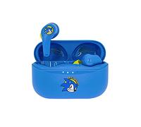 OTL Technologies - Auriculares inalámbricos Bluetooth V5.0 para niños Sonic The Hedgehog con Caja de Carga, Azul