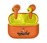 OTL Technologies Auriculares INALÁMBRICOS Crash Bandicoot con Estuche DE Carga Ear PODS Color Naranja