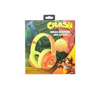 OTL Technologies Auriculares INALÁMBRICOS Plegables Crash Bandicoot con LUZ LED