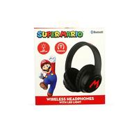 OTL Technologies Auriculares INALÁMBRICOS Plegables Super Mario con LUZ LED