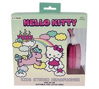 OTL Technologies Auriculares Infantiles Hello Kitty Unicornio con Cable Y Volumen Adecuado NIÑOS