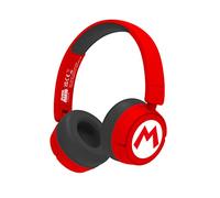 AURICULARES INFANTILES INALÁMBRICOS SUPER MARIO LOGO BLUETOOTH PLEGABLES OTL Technologies