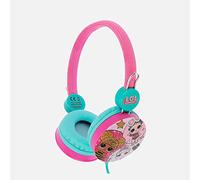 OTL Technologies Auriculares Infantiles LOL Surprise Glitterati con Volumen Limitado para NIÑOS DE 3 A 7 AÑOS