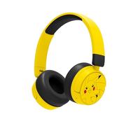 OTL Technologies Auriculares Infantiles SIN Cable Pokemon Pikachu con Control Parental DE Volumen Y Cable para Compartir Audio