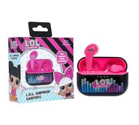 OTL Technologies - Auriculares LOL inalámbricos Bluetooth V5.0 para niños con Carcasa de Carga.