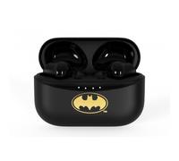 OTL Technologies - Auriculares inalámbricos Bluetooth V5.0 para niños Batman con Caja de Carga, Negro