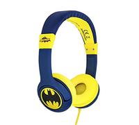 OTL Technologies Batman Bat Signal - Auriculares con Cable para niños, Negro