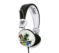Otl Technologies Harry Potter Hogwarts Crest Tween Dome Auriculares, con Cable, para niños (Producto con Licencia Oficial) Black
