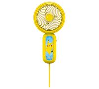 OTL Technologies MINI VENTILADOR DE MANO POKEMON PIKACHU CON BATERÍA RECARGABLE COLOR AMARILLO