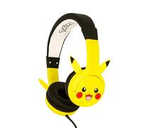 OTL Technologies PK1178 Pokemon Pikachu Ears - Casco con Cable para niños, Color Amarillo