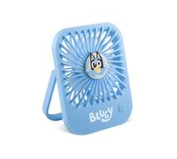OTL Technologies VENTILADOR COMPACTO SILENCIOSO BLUEY CON SOPORTE PLEGABLE BATERÍA RECARGABLE USB-C Y TRES VELOCIDADES