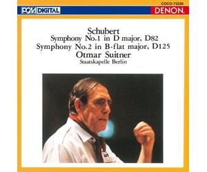 Otmar Suitner / Staatskapelle Berlin - Otmar Suitner / Staatskapelle Berlin - Schubert: Symphony No. 1 No. 2 [Japan CD] COCO-73236