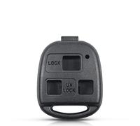 OTMIK Cubierta Plástica de los Casos de Shell de la Llave del Coche para Toyota Yaris Camry RAV4 Corolla para Lexus GS300 Prad Land Previa Celica Accesorios de Control Remoto (3 Botones)