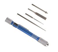 OTNE Otto-essen Jewellers - Juego de cuentas y escariador de perlas con punta de diamante y lima para joyería