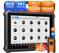 OTOFIX D1 Escáner de Diagnóstico de Automóvil, Herramienta de Escaneo Bidireccional 2025, Diagnóstico de Sistema Completo OE, Codificación ECU, Más de 40 Servicios, CANFD/DoIP, Actualización de 2 AÑOS
