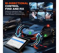 OTOFIX D1 LITE OBD2 escáner herramienta de diagnóstico de coche Bluetooth Control bidireccional inalámbrico OBD herramienta de escaneo automotriz prueba activa Global Brazil cars