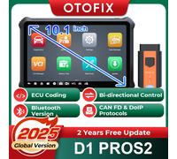 OTOFIX D1 PROS2 herramienta de escaneo bidireccional codificación ECU acceso FCA SGW herramientas digánóticas automotrices CANFD y DOIP 2 años de actualización gratuita Global Brazilversion