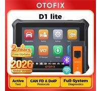 Escáner OBD2 automotriz OTOFIX D1 Lite, actualización de 2 años, Control bidireccional, herramienta de escaneo de diagnóstico de todos los sistemas, FCA SGW CAN FD y DoIP Diagnostic Tool