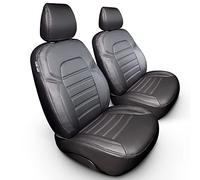 otoM Fundas de Asiento de Cuero Artificial de diseño New York 1+1 Compatible con Citroën Berlingo/Peugeot Partner/Opel Combo/Toyota Proace City 2018-