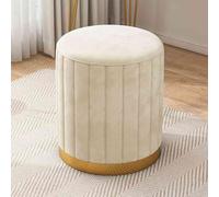 Otomana de almacenamiento con compartimento para cambiar zapatos, taburete tapizado, perfecto para sala de estar, dormitorio, organización de entrada de estudio