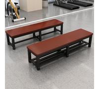Otomana larga con almacenamiento, banco de entrada grande, soporte de metal, banco sólido para exteriores, perfecto para comedores, salas de estar y pasillos