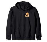 Otoño Ardilla Acuarela ilustración Sudadera con Capucha