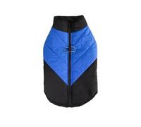 Otoño E Invierno Abrigo Grueso Y Cálido para Perros con Anillo En D Chaqueta para Perros Chaqueta para Perros A Prueba De Viento E Impermeable Al Aire Libre Ropa Cuello Alto Chaqueta para Mascota