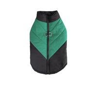 Otoño E Invierno Abrigo Grueso Y Cálido para Perros con Anillo En D Chaqueta para Perros Chaqueta para Perros A Prueba De Viento E Impermeable Al Aire Libre Ropa Cuello Alto Chaqueta para Mascota