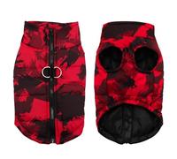 Otoño E Invierno, Chaqueta Cálida Y Gruesa para Perros, Chaleco, Chaqueta para Mascotas Impermeable Y Resistente Al Viento Al Aire Libre, Chaqueta para Pastor Alemán Bulldog Francés Pitbull