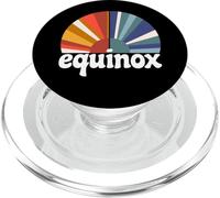 Otoño Equinoccio Sol Y Luna Invierno Solsticio Primavera Vernal PopSockets PopGrip para MagSafe