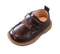 otoño niños pequeños y niños Zapatos Casuales Gruesa Zapatos con Hebilla de Punta Redonda.131#A
