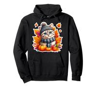 Otoño Otoño American Shorthair Cat Dueño Mamá de Acción Sudadera con Capucha