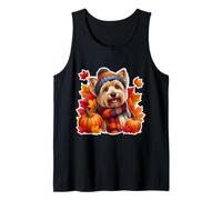Otoño Otoño Australian Terrier Dueño De Perro Mamá Camiseta sin Mangas
