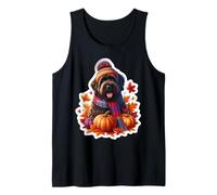 Otoño Otoño Bouvier Des Flandres Dueño Perro Amante Vintage Mamá Camiseta sin Mangas