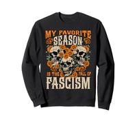 Otoño Otoño Fascismo Halloween Temporada Favorita Calavera Sudadera