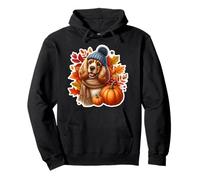 Otoño Otoño Inglés Cocker Spaniel Perro Dueño Amante Vintage Sudadera con Capucha