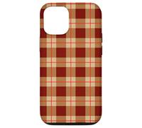 Otoño Plaid Pattern Cottagecore Cozy Fall Look Carcasa para iPhone 12/12 Pro