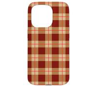 Otoño Plaid Pattern Cottagecore Cozy Fall Look Carcasa para iPhone 15 Pro