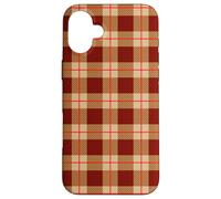 Otoño Plaid Pattern Cottagecore Cozy Fall Look Carcasa para iPhone 16 Plus