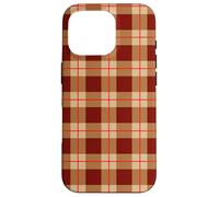 Otoño Plaid Pattern Cottagecore Cozy Fall Look Carcasa para iPhone 16 Pro