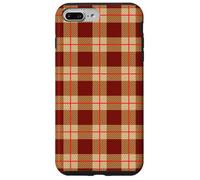 Otoño Plaid Pattern Cottagecore Cozy Fall Look Carcasa para iPhone 7 Plus/8 Plus