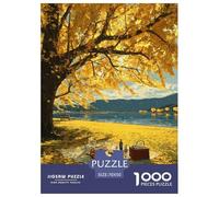 Otoño Puzzle Imposible,desafío para Adultos Interesante Entretenimiento Creativo 1000 Piezas Obra De Arte De Juego De para Adultos Y Niños Mayores De 12 Años 70x50cm/1000pcs