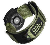 OTOPO Correa para reloj solar Garmin Instinct/Instinct 2, pulsera deportiva de nailon de repuesto para hombre, 22mm x 9.4 inches